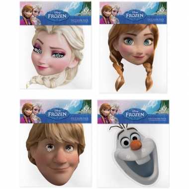 Disney frozen maskers set van karton