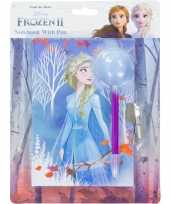 Disney frozen dagboek met slot en pluizige pen