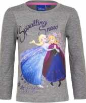 Disney frozen shirt grijs voor meisjes